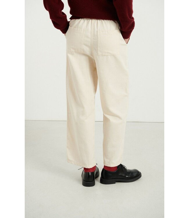 American Vintage Pants LYC10AE, Ecru