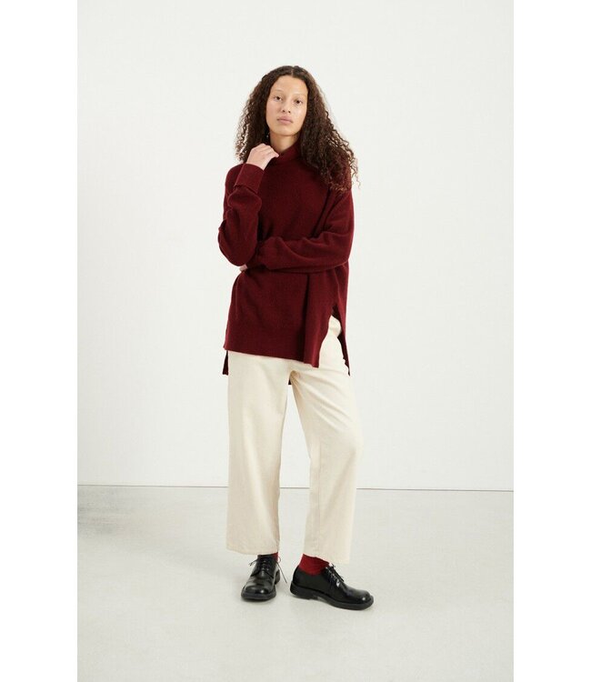 American Vintage Pants LYC10AE, Ecru