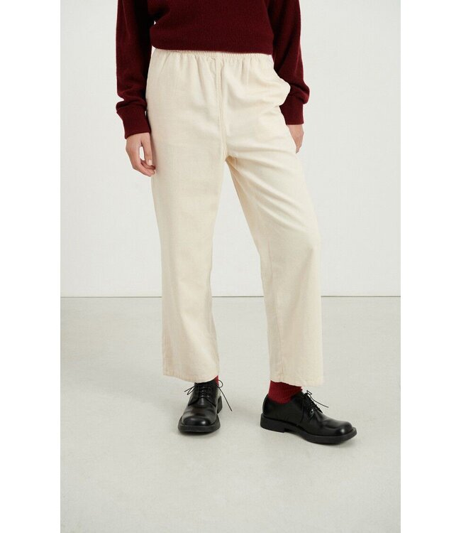 American Vintage Pants LYC10AE, Ecru