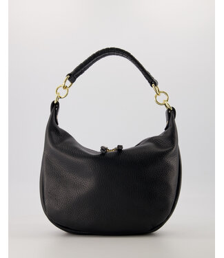 selectedbystijldepartment Bag midi saddle handle, Black