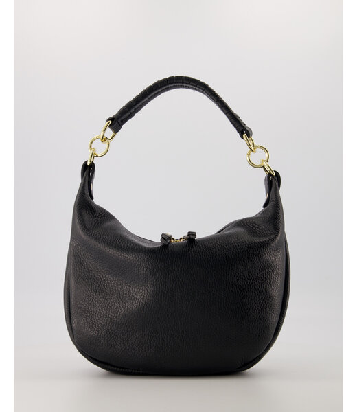 selectedbystijldepartment Bag midi saddle handle, Black