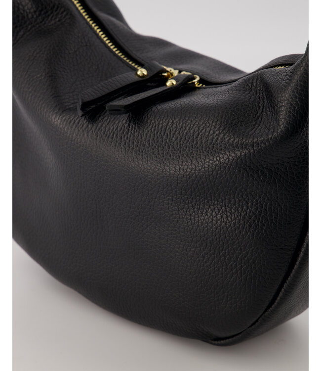 selectedbystijldepartment Bag midi saddle handle, Black