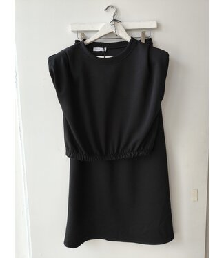 selectedbystijldepartment Skirt top SET sporty, Black
