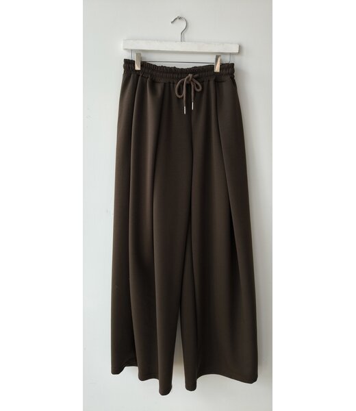 selectedbystijldepartment Jogging pleated, Brown