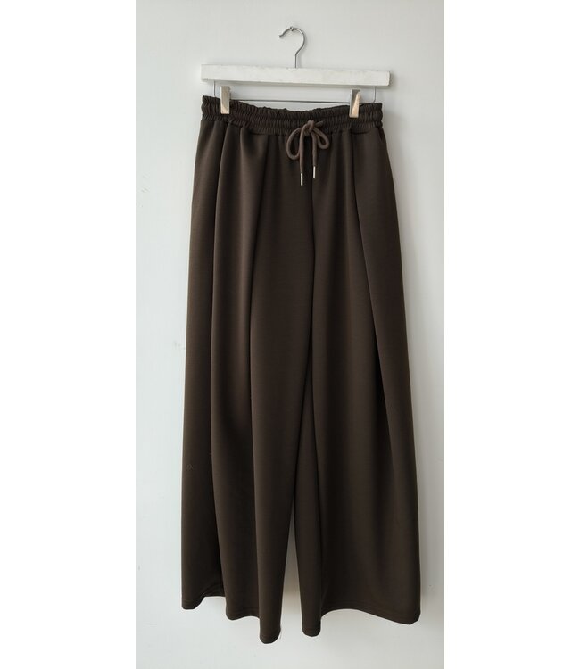 selectedbystijldepartment Jogging pleated, Brown