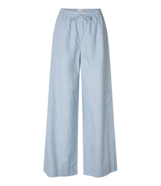 Five units Pants Paula, Light bue linen