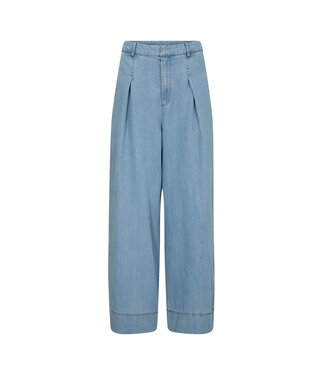 Co'Couture Pants Tilly Pleat, Fade Denim