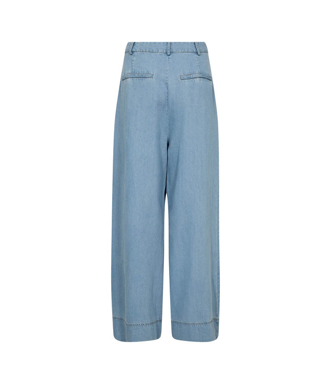 Co'Couture Pants Tilly Pleat, Fade Denim