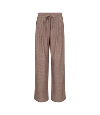 Co'Couture Pants Jiho Stripe, Brown