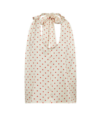 Co'Couture Top Cambria Dot, Off White