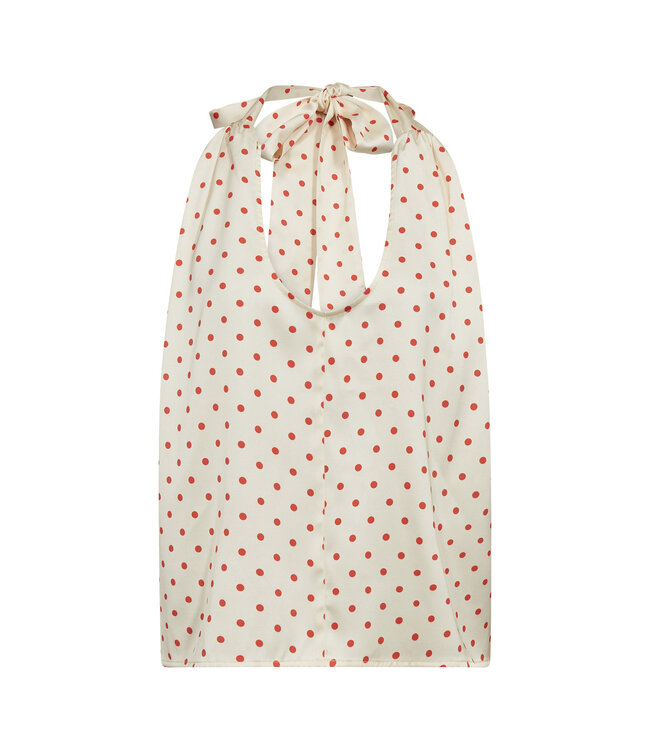 Co'Couture Top Cambria Dot, Off White