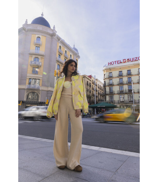 Studio Amaya Bomber jacket Fenna, Yellow