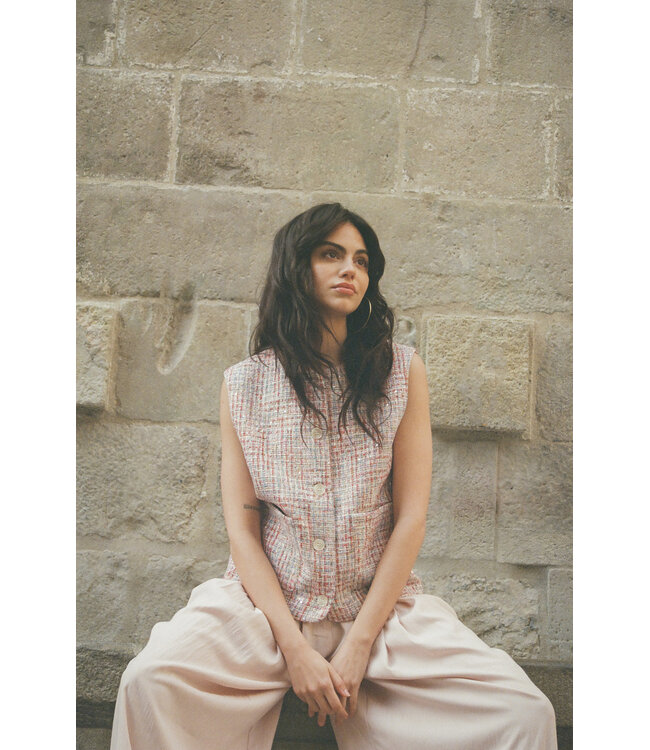 Studio Amaya Gilet Coco, Multi print