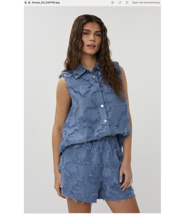 Studio Amaya Short Sofia, Blue