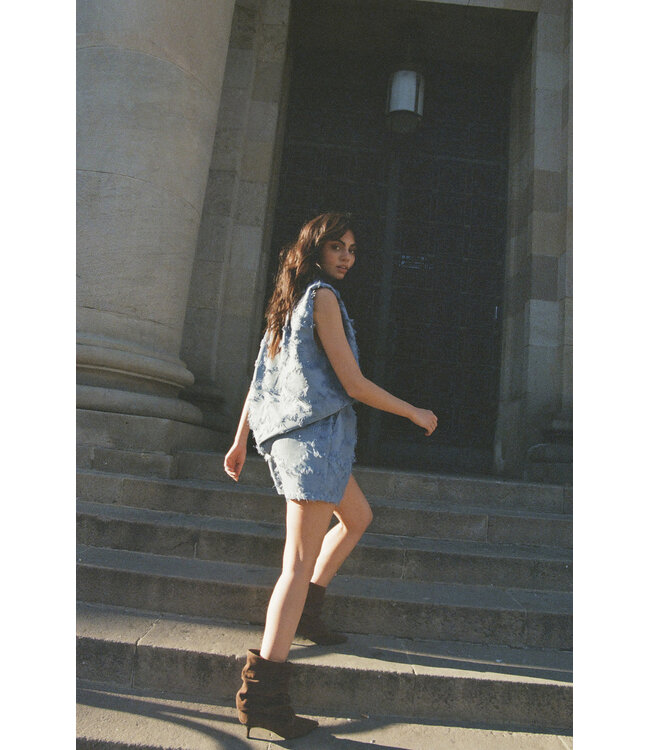 Studio Amaya Short Sofia, Blue