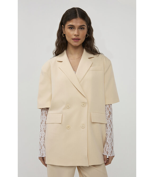 Studio Amaya Blazer Fendi, Beige