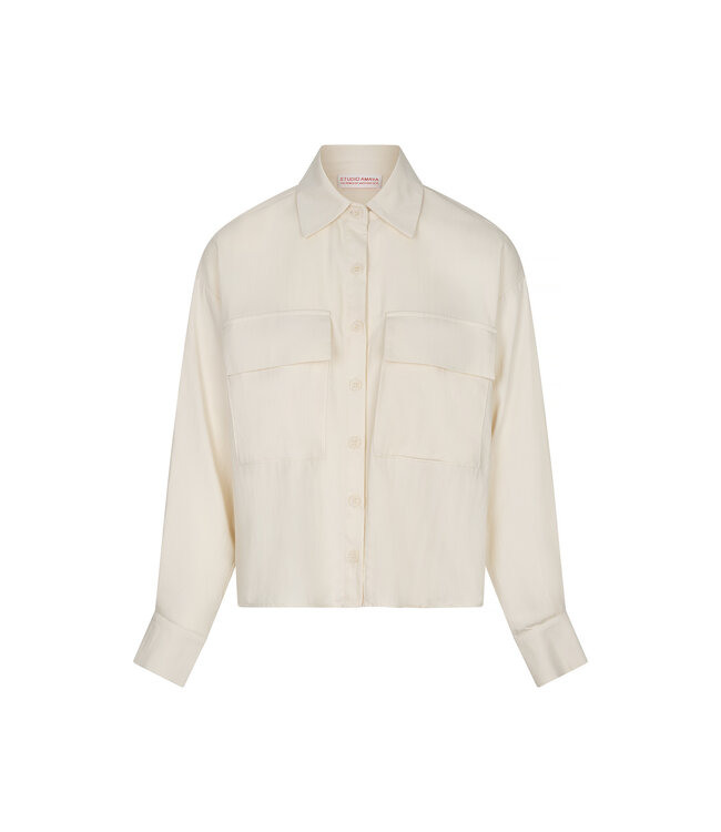 Studio Amaya Blouse Loeke, Beige