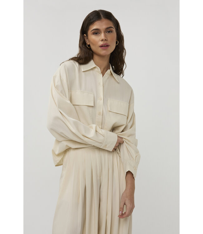 Studio Amaya Blouse Loeke, Beige