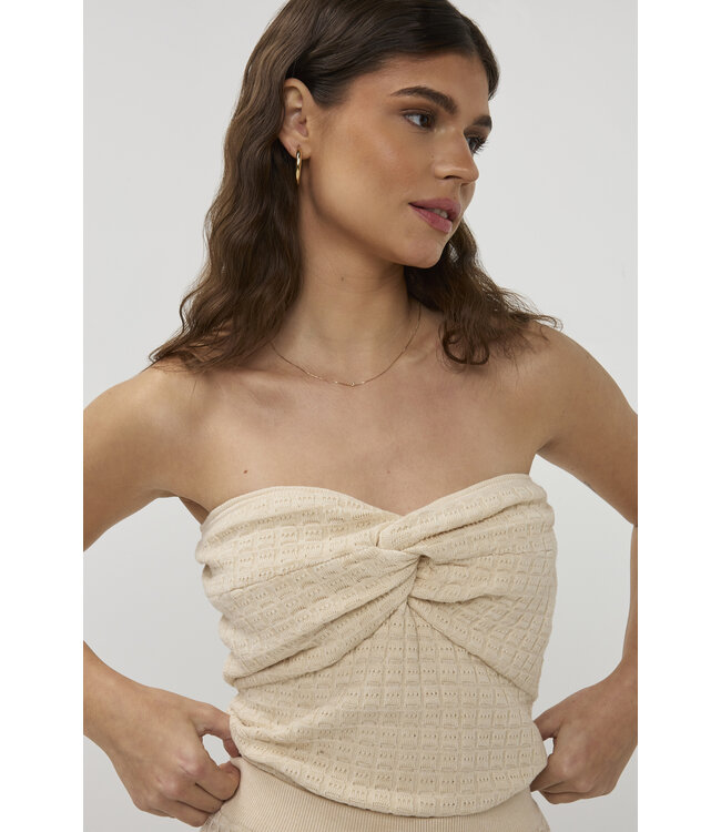 Studio Amaya Top Kiek, Beige