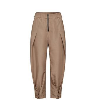 Co'Couture Pants pleat Trice, Sand