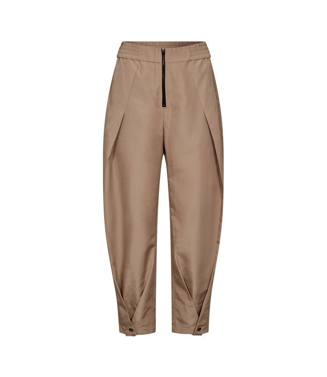 Co'Couture Pants pleat Trice, Sand
