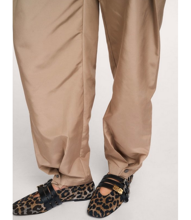 Co'Couture Pants pleat Trice, Sand