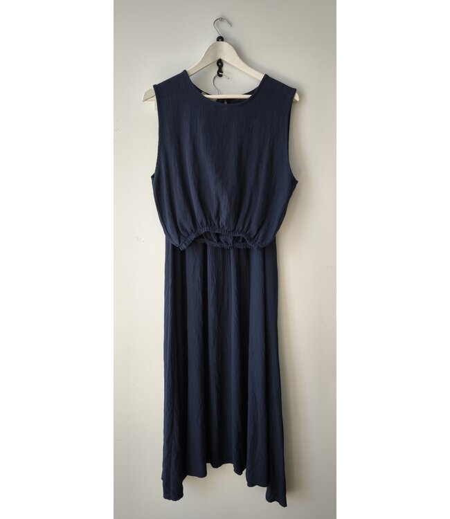 selectedbystijldepartment Dress set skirt top viscose, Navy