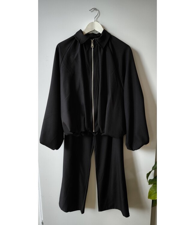 selectedbystijldepartment Pants elastic (SET), black