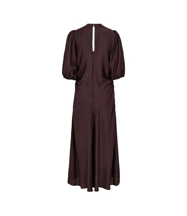 Co'Couture Dress Hera Puff, Dark brown