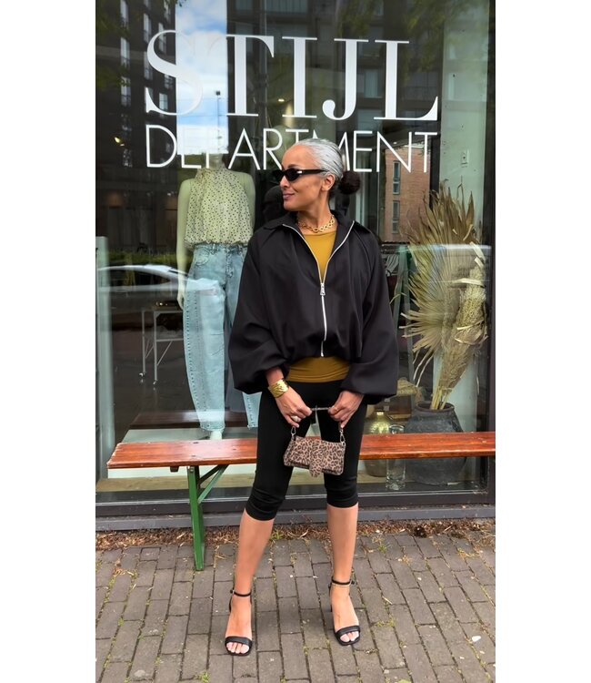 selectedbystijldepartment Legging capri, Black