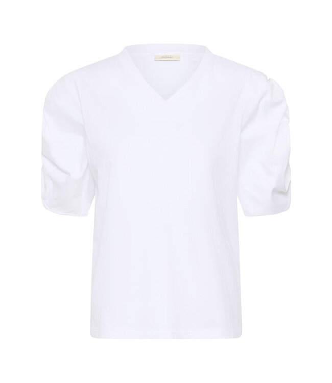 InWear T-shirt Gudrun V-neck, Pure white