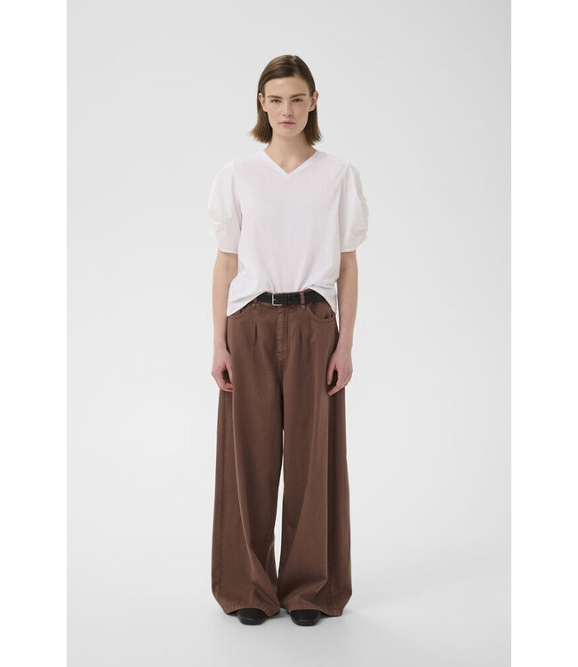 InWear T-shirt Gudrun V-neck, Pure white