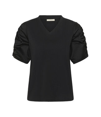 InWear T-shirt Gudrun V-neck, Black