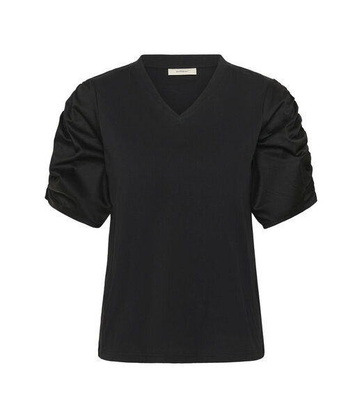 InWear T-shirt Gudrun V-neck, Black