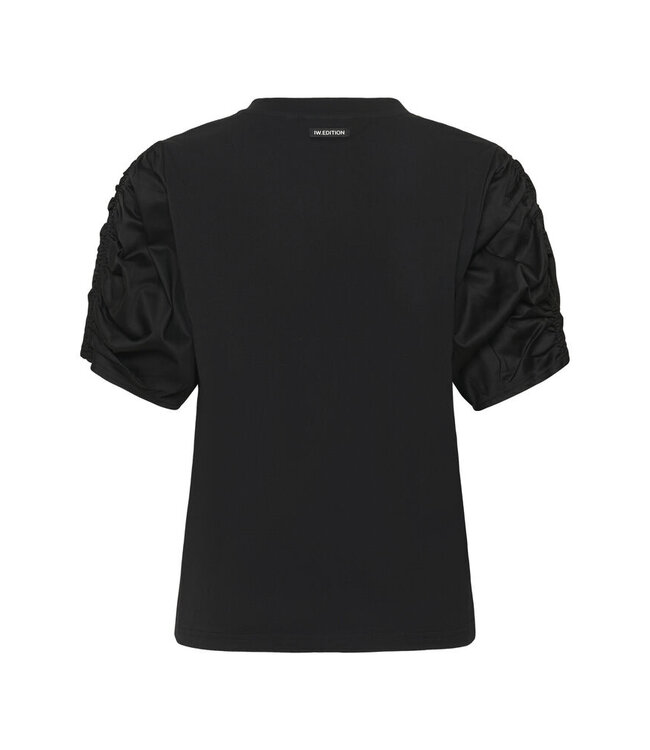 InWear T-shirt Gudrun V-neck, Black