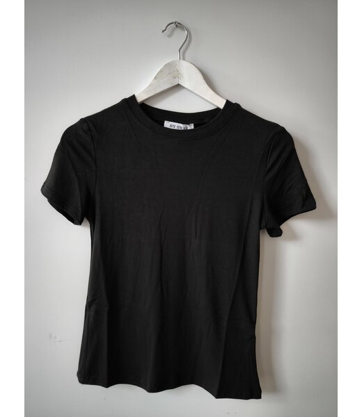 selectedbystijldepartment T-shirt basic stretch, Black