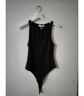 selectedbystijldepartment Body singlet rib, Black