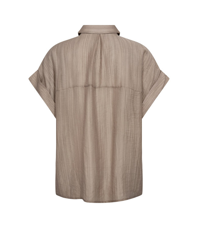 Co'Couture Top blouse Reggie, Taupe