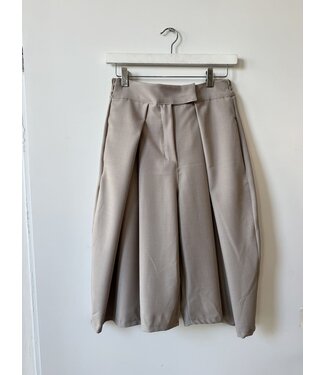 selectedbystijldepartment Short bermuda wide, Taupe