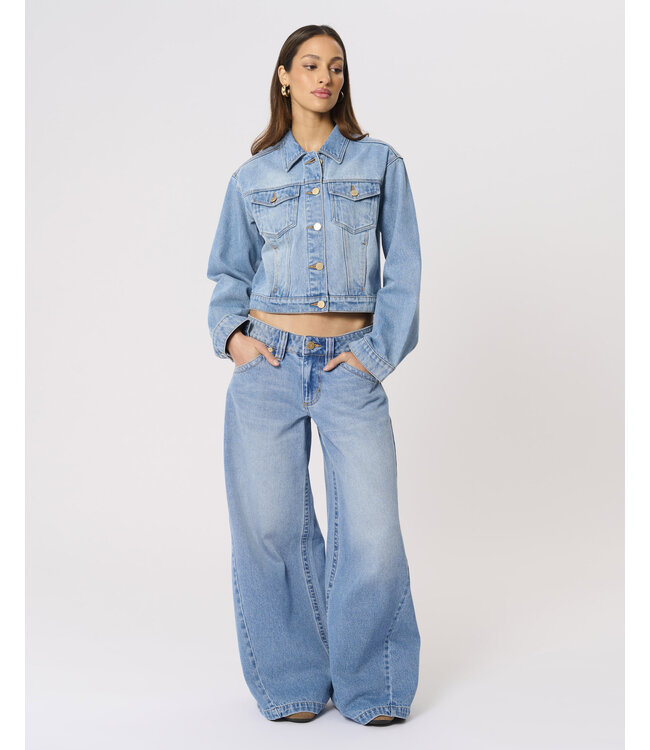 Abrand Jeans low mega baggy, Jody blue