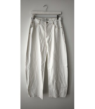 Abrand Jeans mid barrel, Porcelain
