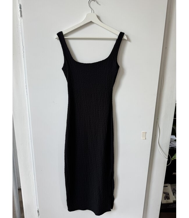 selectedbystijldepartment Dress split, Black ONE SIZE