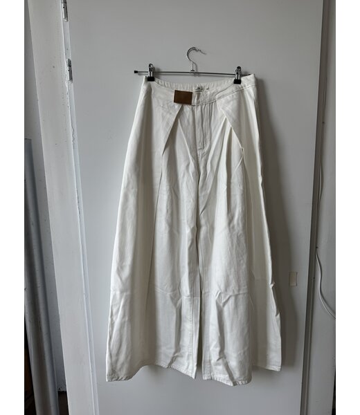 selectedbystijldepartment Jeans super wide leg, White