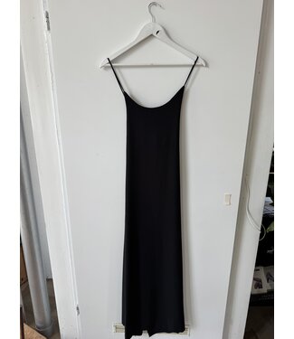 Dress maxi cross back, Black ONE SIZE