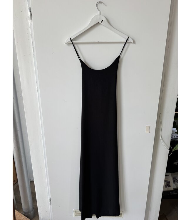 Dress maxi cross back, Black ONE SIZE