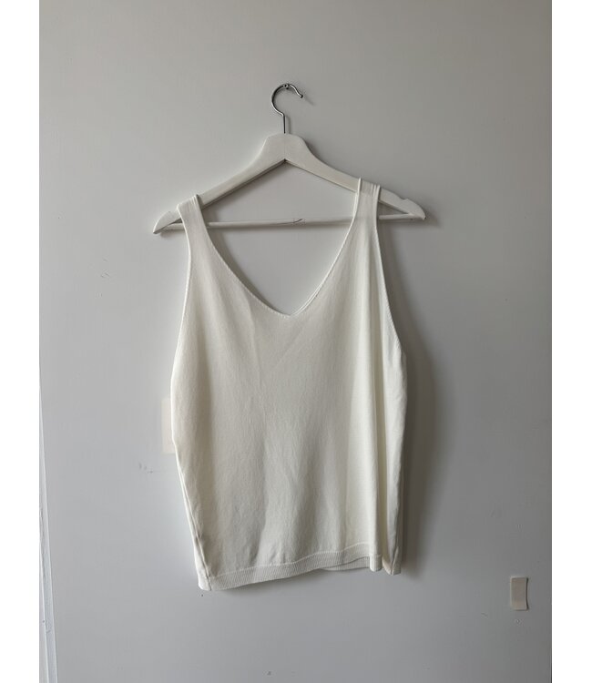 selectedbystijldepartment Singlet, White ONE SIZE