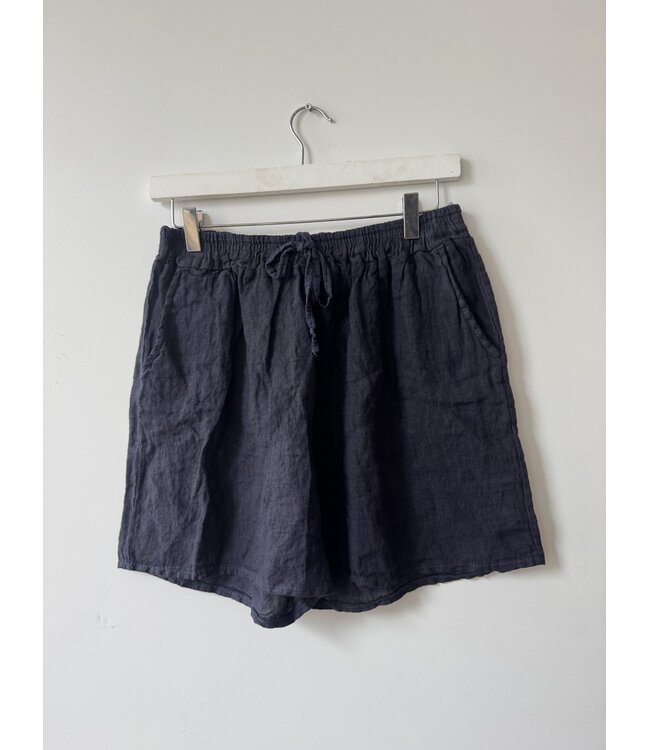 selectedbystijldepartment Shorts linnen, Navy ONE SIZE