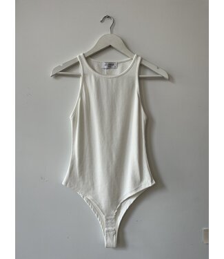 selectedbystijldepartment Body singlet rib, White