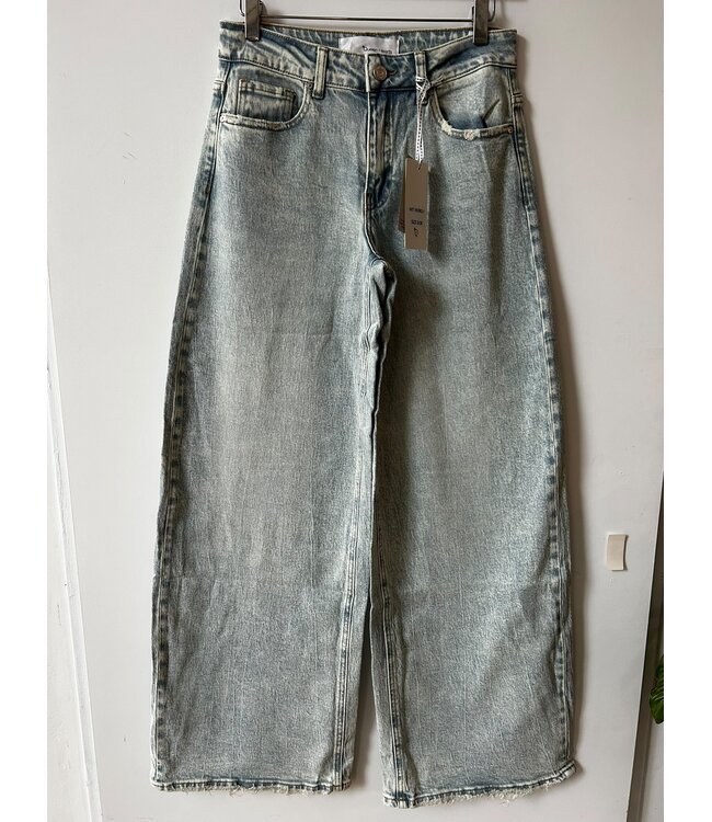 selectedbystijldepartment Jeans wide leg QH, light blue