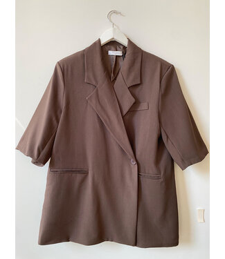 selectedbystijldepartment Blazer, darkbrown ONE SIZE